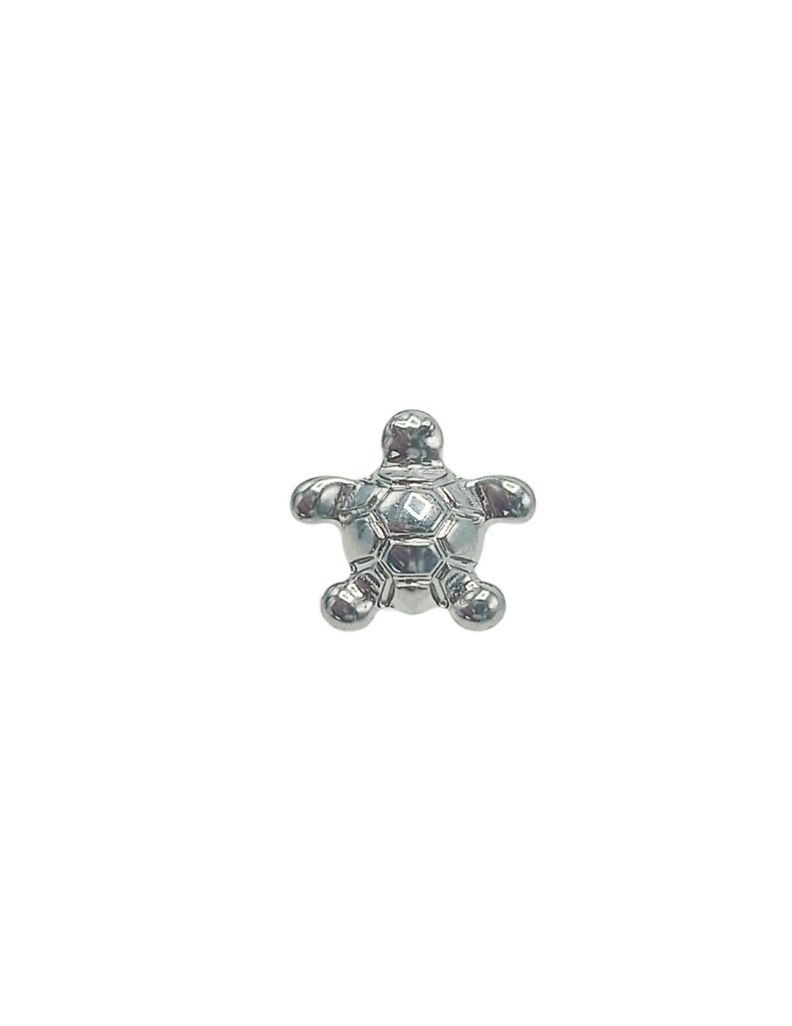 Piercing Labret Astm F136 G23 Acero Titanio Tortuga Tragus-3