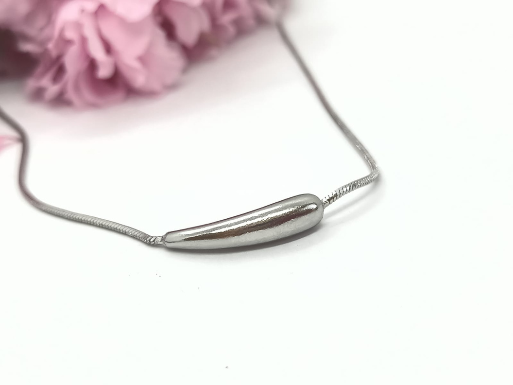 Colgante Minimalista Sencillo Elegante Collar Gargantilla-1