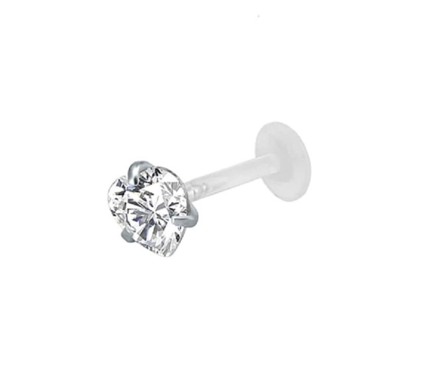 Piercing labret monroe corazon cartílago nariz boca oreja-0