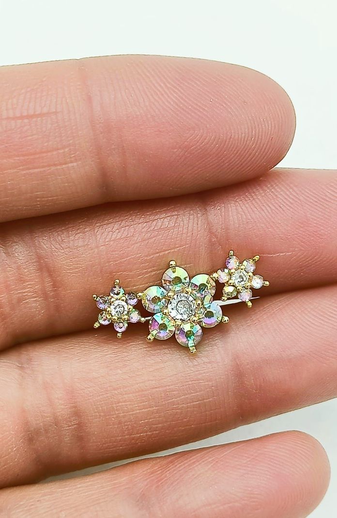 Piercing Labret modelo Elvira Plata S925 Trepador Chapado En Oro 18k -5