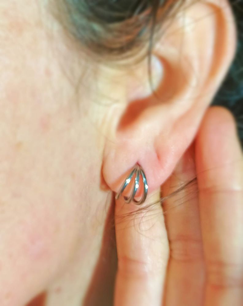 Piercing Aro Titanio Septum Daith Labret Tragus-5