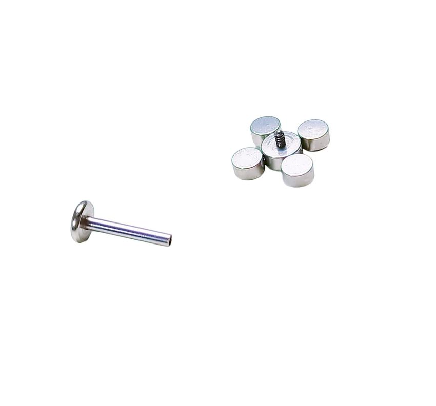Piercing Punto Luz Tragus Conch Labret Modelo Dron Hipoalergénico Unidad-3