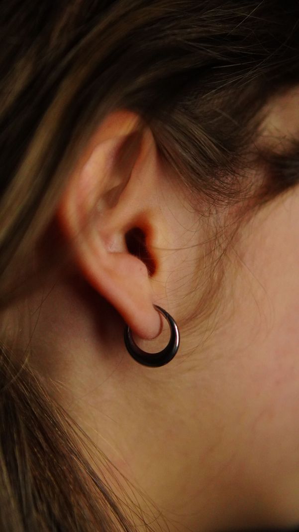 Piercing septum daith 10 mm titanio astm f136 chunky plateado-1