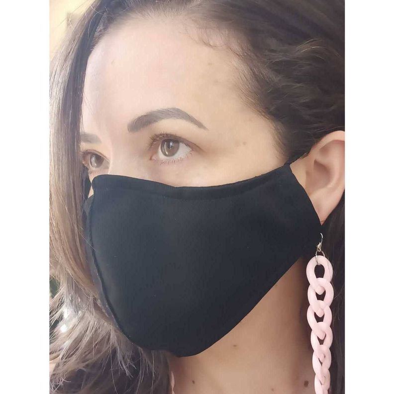 Sujetador Eslabones de Lentes o mascarilla Rosa Claro-4