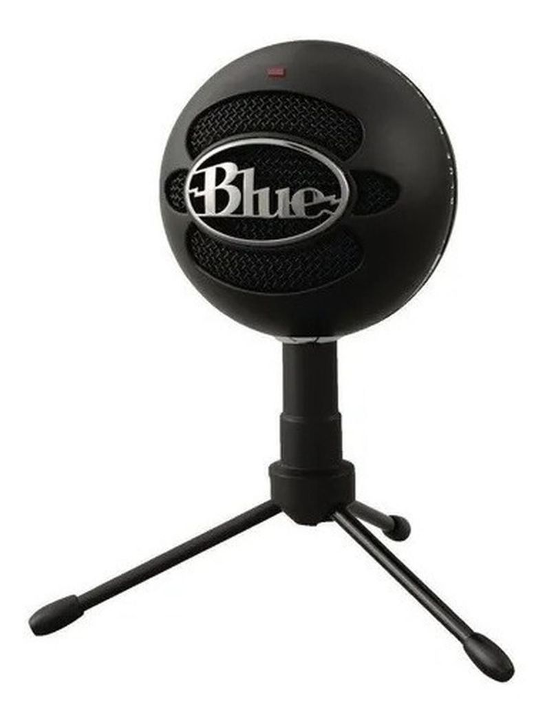Micrófono Blue Snowball Ice Condensador Cardioide Negro-1