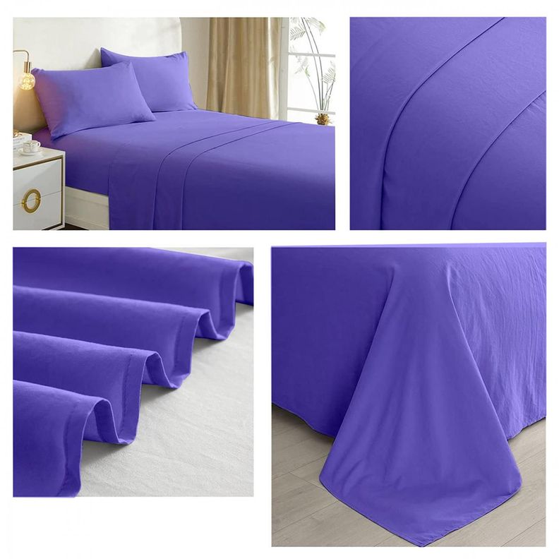 Sabanas 2.5 Plazas 144 hilos (King) - Excelente Calidad Colores-1