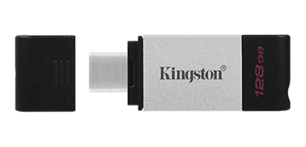 Pendrive Kingston 128gb Datatraveler 80 - Usb Tipo C - Dt80-0