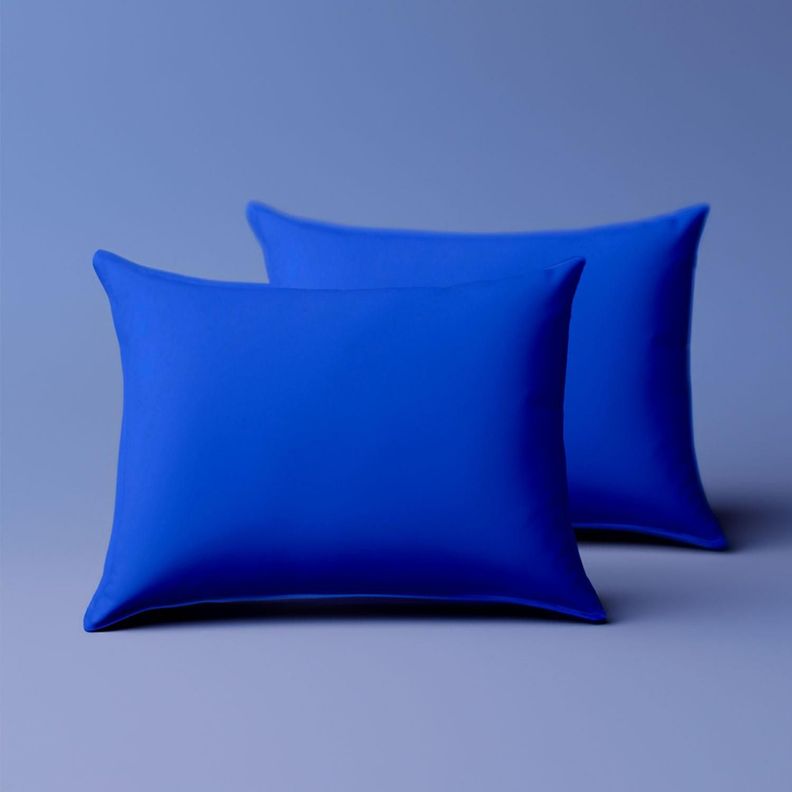 Pack de Almohada 70x40 cm Comodidad para un Sueño Reparador Azul Rey-1