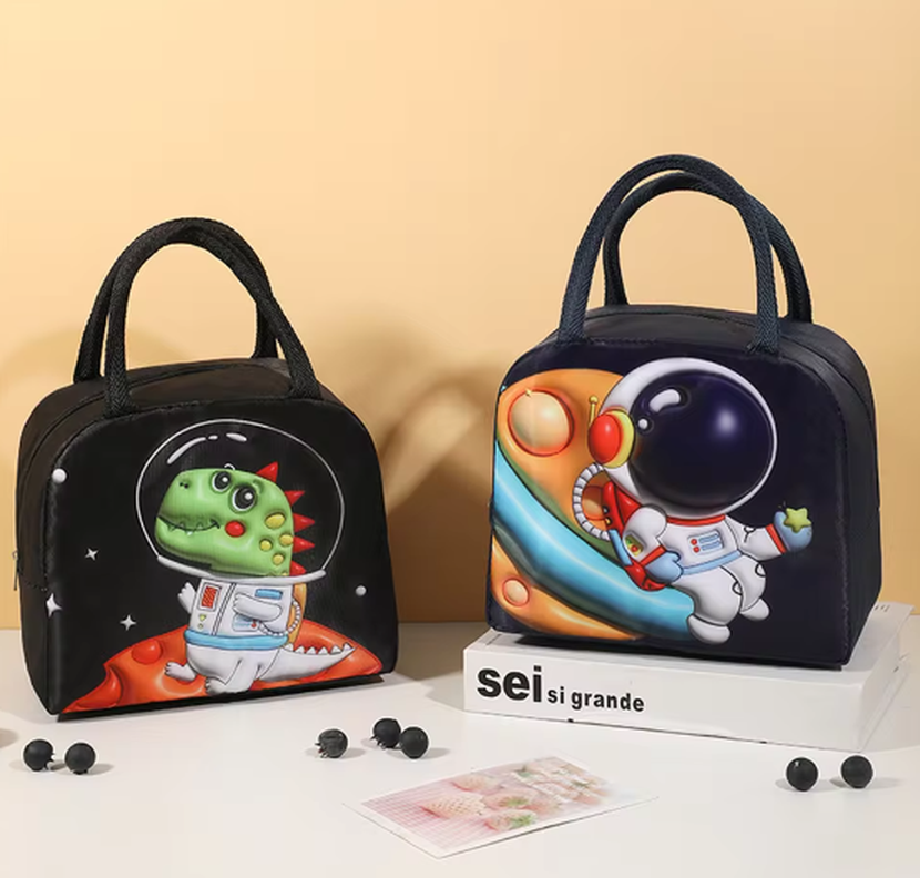 Lonchera Térmica Diseño de Astronauta -Mantén tus Alimentos Frescos-1