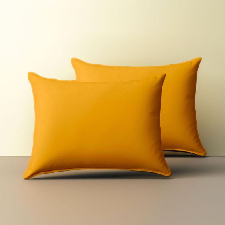 Pack de Almohada 70x40 cm Comodidad para un Sueño Reparador Mostaza-1