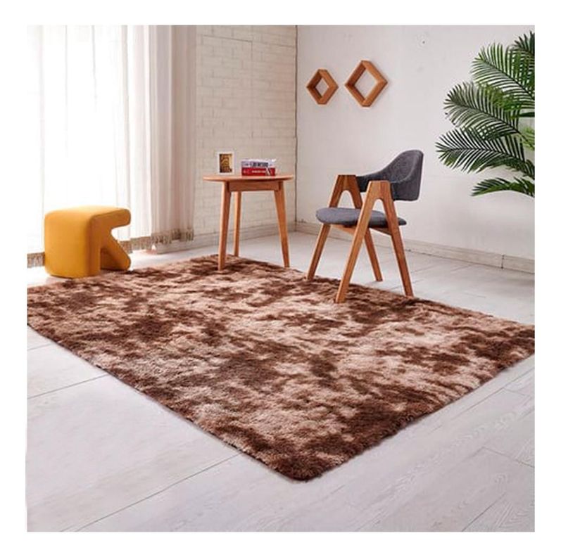 Alfombra Peluda Decorativa Hogar Oficina Variedad En Colores Diseño Jaspeado 300x200-0