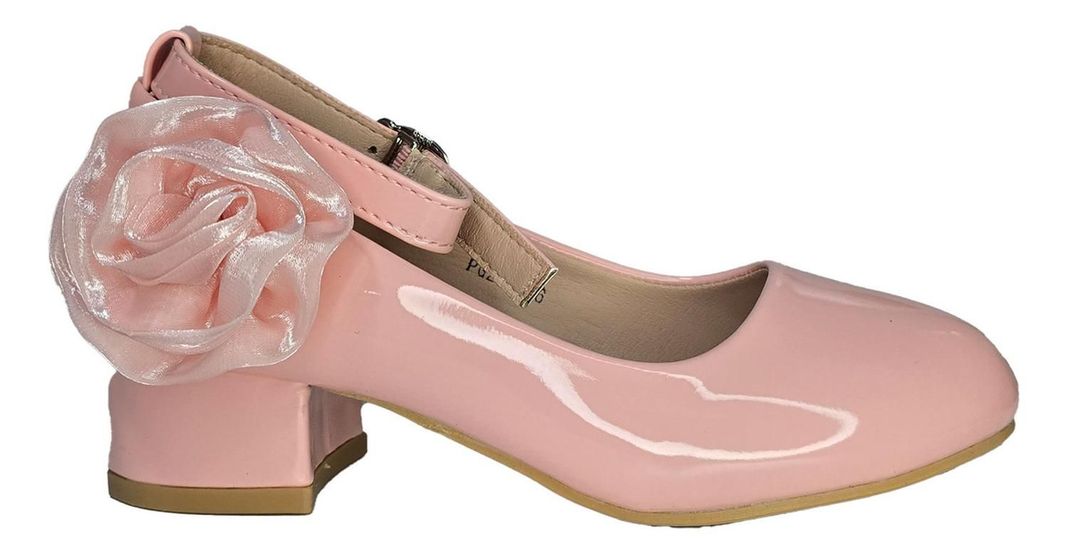 Zapato Niña Charol Fiestas Navidad Bautizos Cueca 7297-0