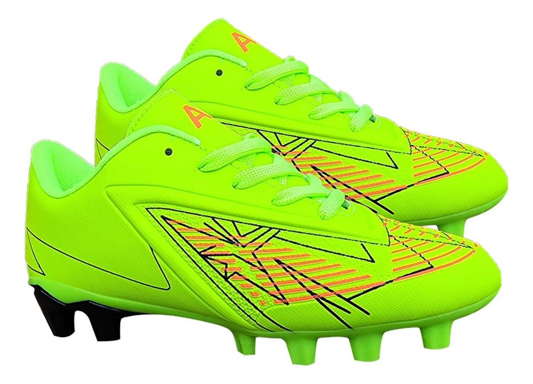 Zapatos De Futbol Full Grass Unique Style Verde-7271-2