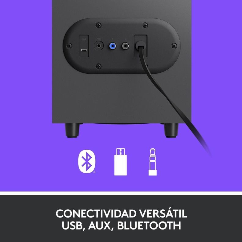 Sonido Subwoofer Y Parlantes Bluetooth Logitech Z407 80w-2
