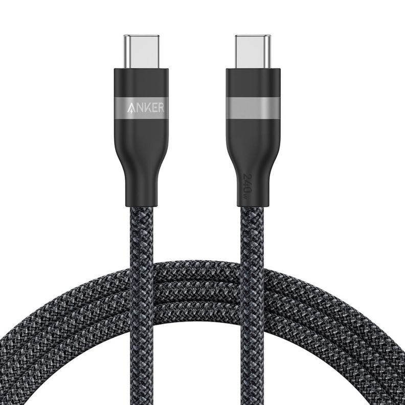 Cable USB-C a USB-C Anker Carga Rapida 240W 1m Negro