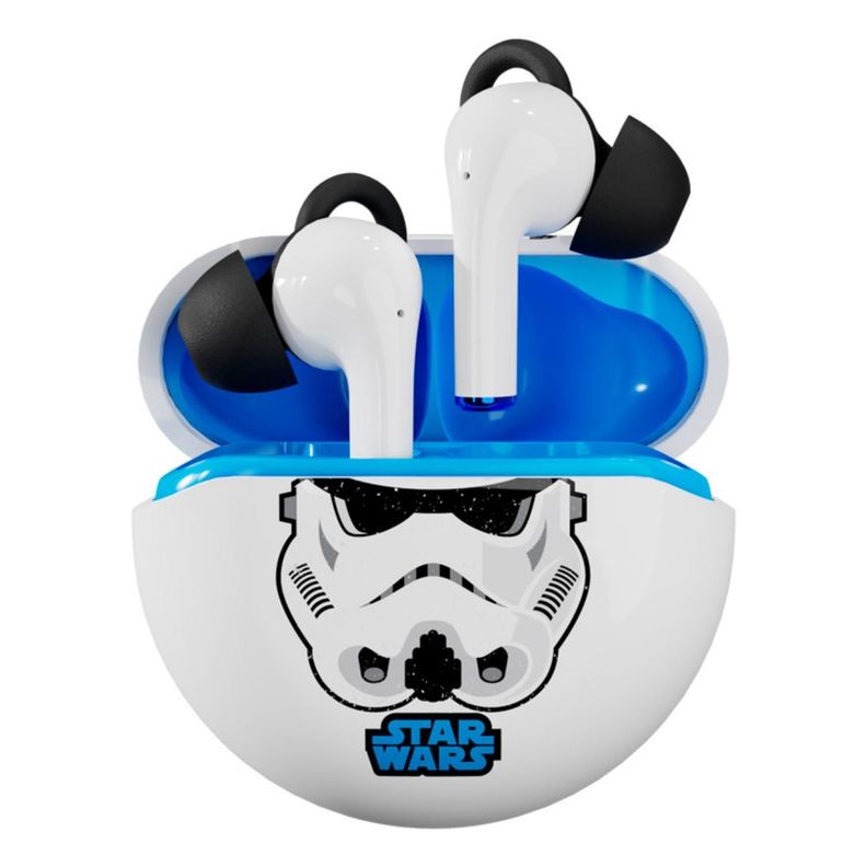 PGLC TWS Wls PWH-S240STW Vol-Mic PC Consoles Storm trooper Blanco