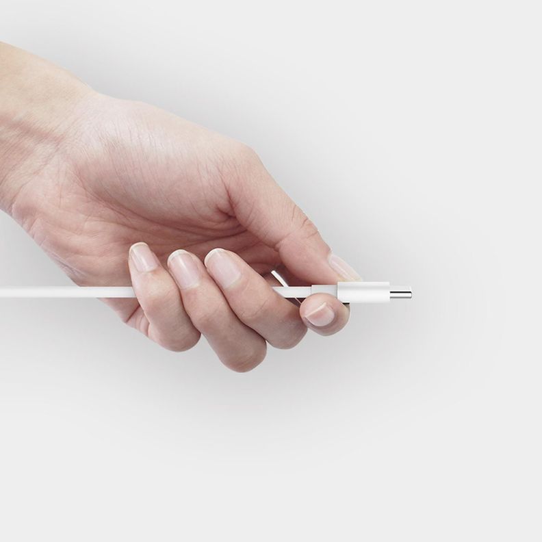 Cable de carga Mi USB-C 1m Blanco-3
