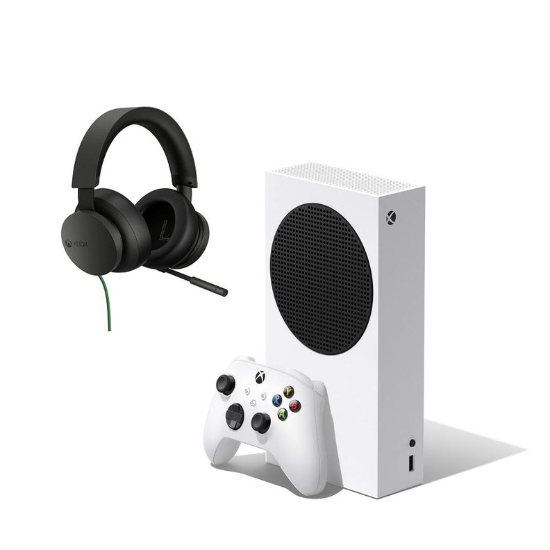 Consola Xbox Serie S 512 GB Reacondicionada + Audífono Xbox-0