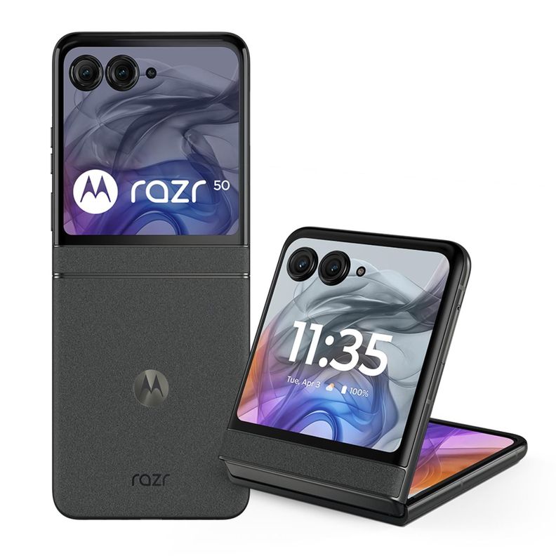 Motorola Razr 50 Gris carbon 12+512GB + Motobuds+-5