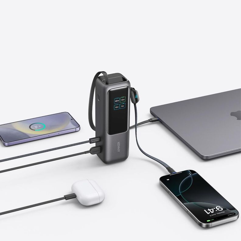 Cargador Portátil Power Bank Anker 25000 mAH 165W Black Anker