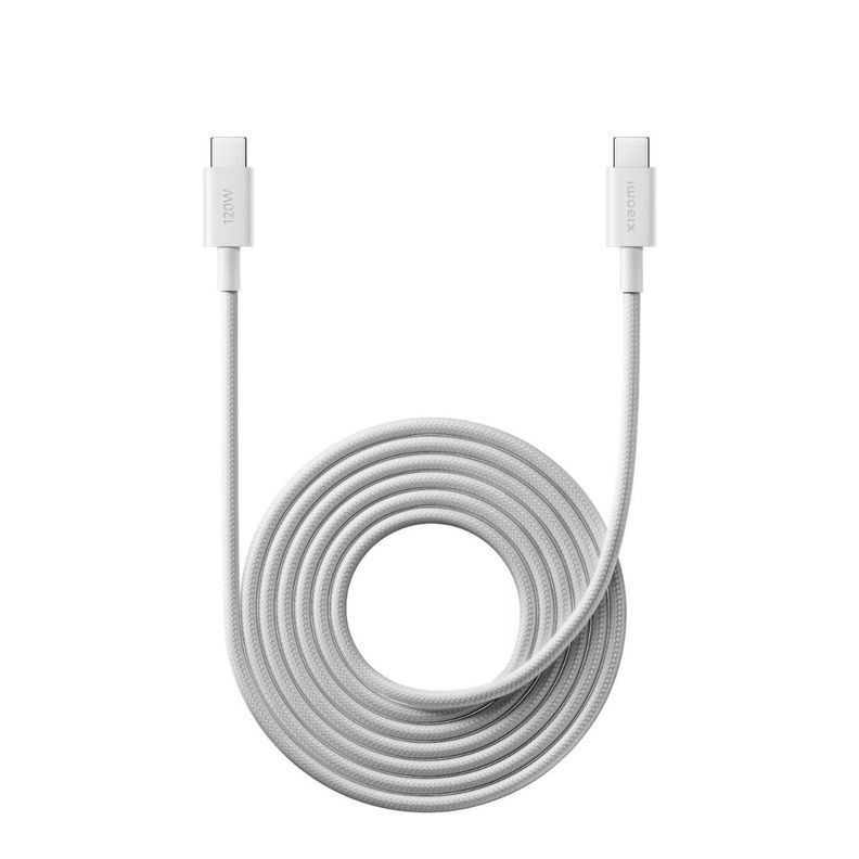 Xiaomi 6A Braided USB-C to USB-C Cable (2m) Blanco