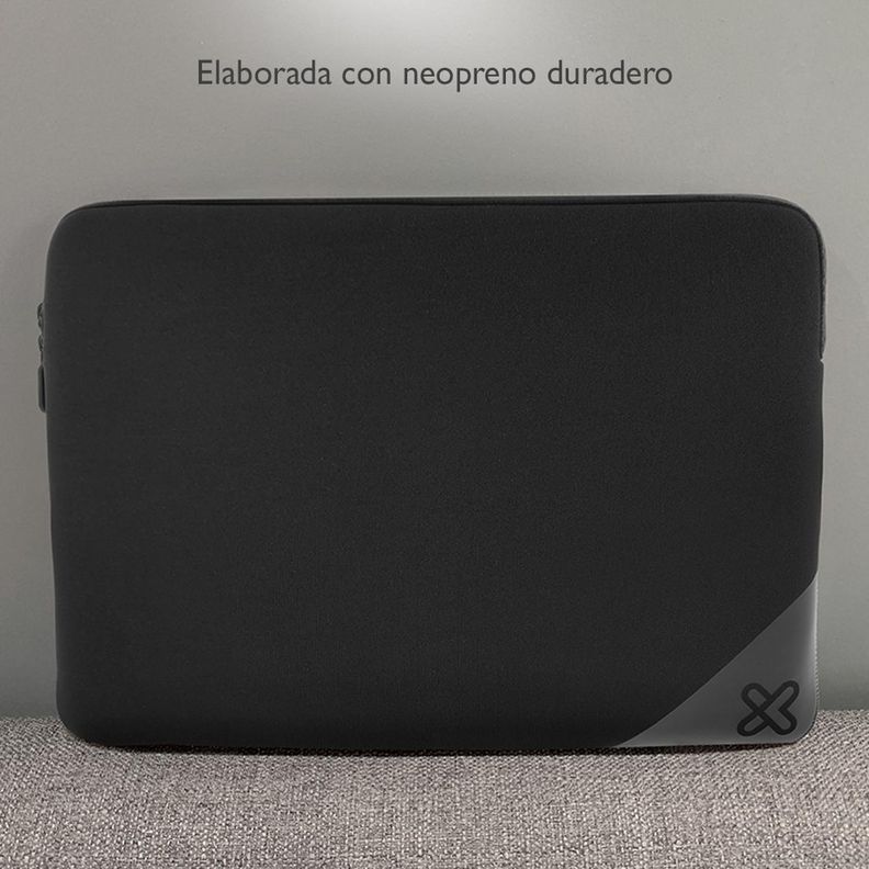 Funda Notebook 15.6" Neopropeno Klip Xtreme KNS-120 negro-2