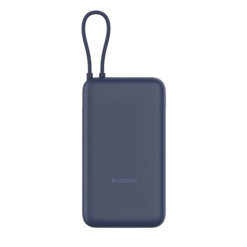 Power Bank Xiaomi 33W 20000mAh (Cable Integrado) Blue Azul