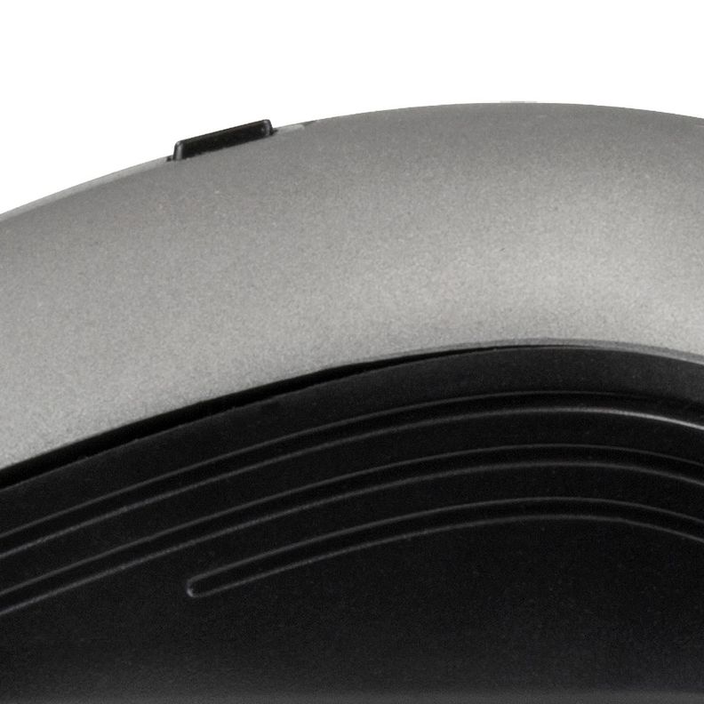 Mouse Optico USB c/Cable KlipXtreme KMO-111 Gris-4
