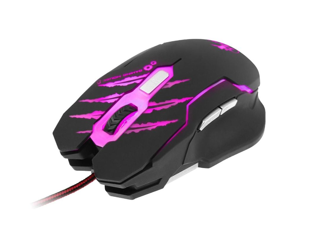 Mouse Gamer Xtech USB 6Bot LED 4Col 3200dpi XTM-610 Negro-0