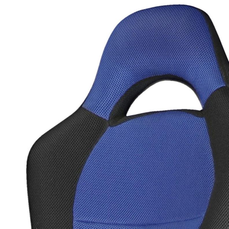Silla De Escritorio Respaldo Alto Xtech Estilo Deportivo XTF-EC129 Azul-2