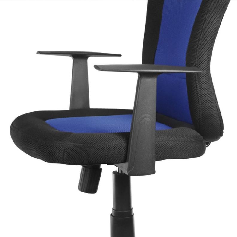 Silla De Escritorio Respaldo Alto Xtech Estilo Deportivo XTF-EC129 Azul-1