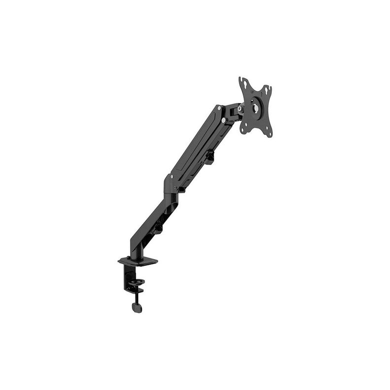 Soporte monitor Klip Xtreme neumatico 17 a 27 PUL KMM-400 Negro