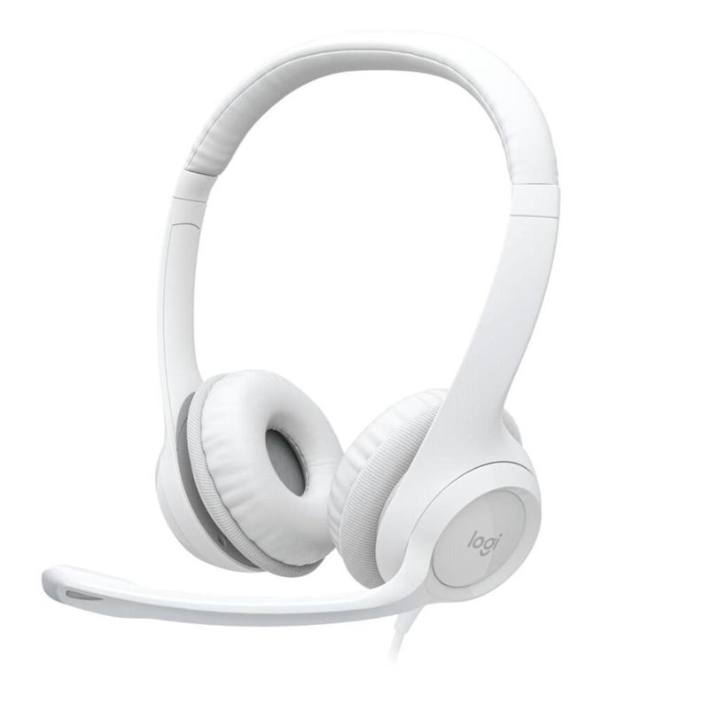Logitech Audifono H390 Blanco