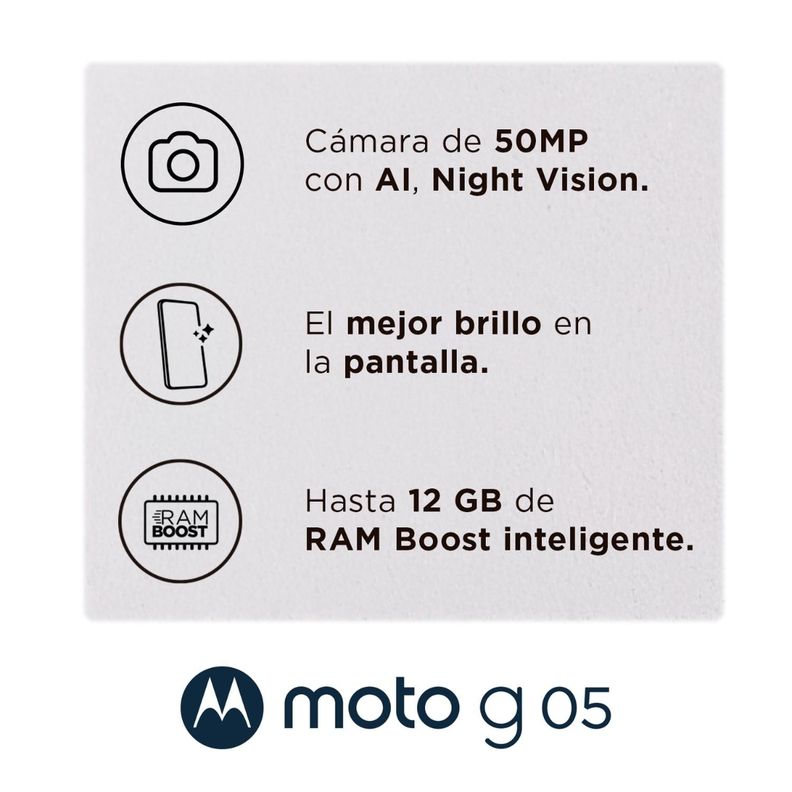 Celular Moto G05 4 + 64GB-1