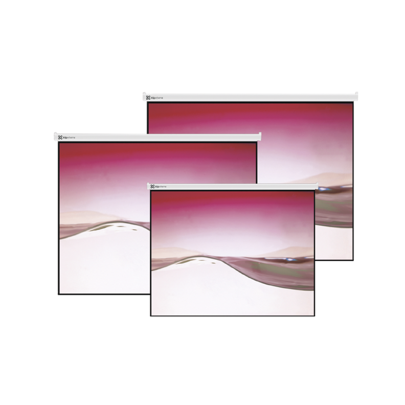 Klip Xtreme KPS-303 - Pantalla de proyeccion - instalable en el techo, instalable en pared Blanco