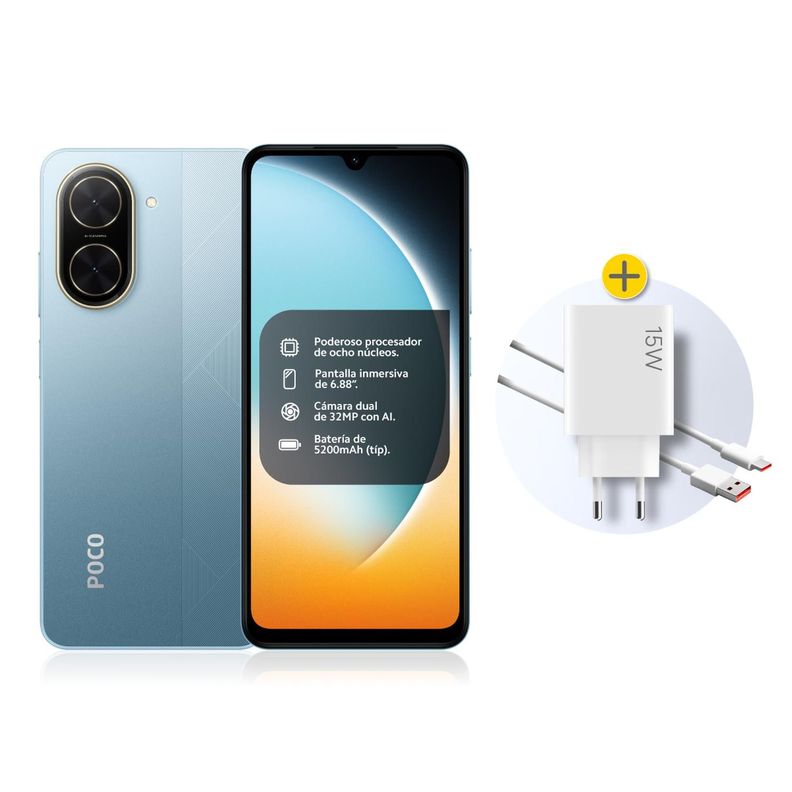 CELULAR POCO C71 Blue 64 GB ROM 3 GB RAM Xiaomi | Paris.cl