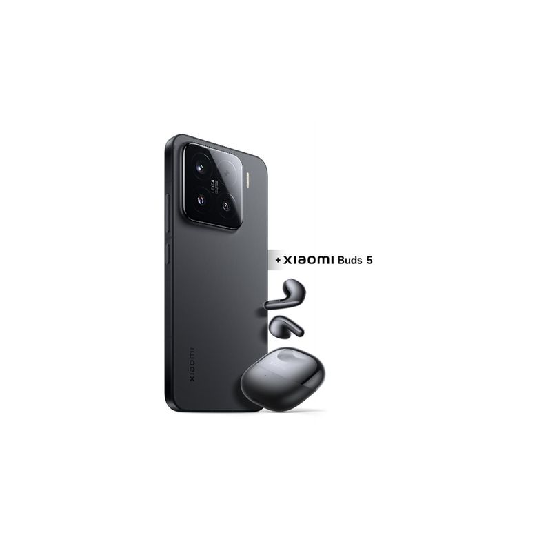 Celular Xiaomi 15 Negro 12+512 GB + Xiaomi Buds 5 Negro-1