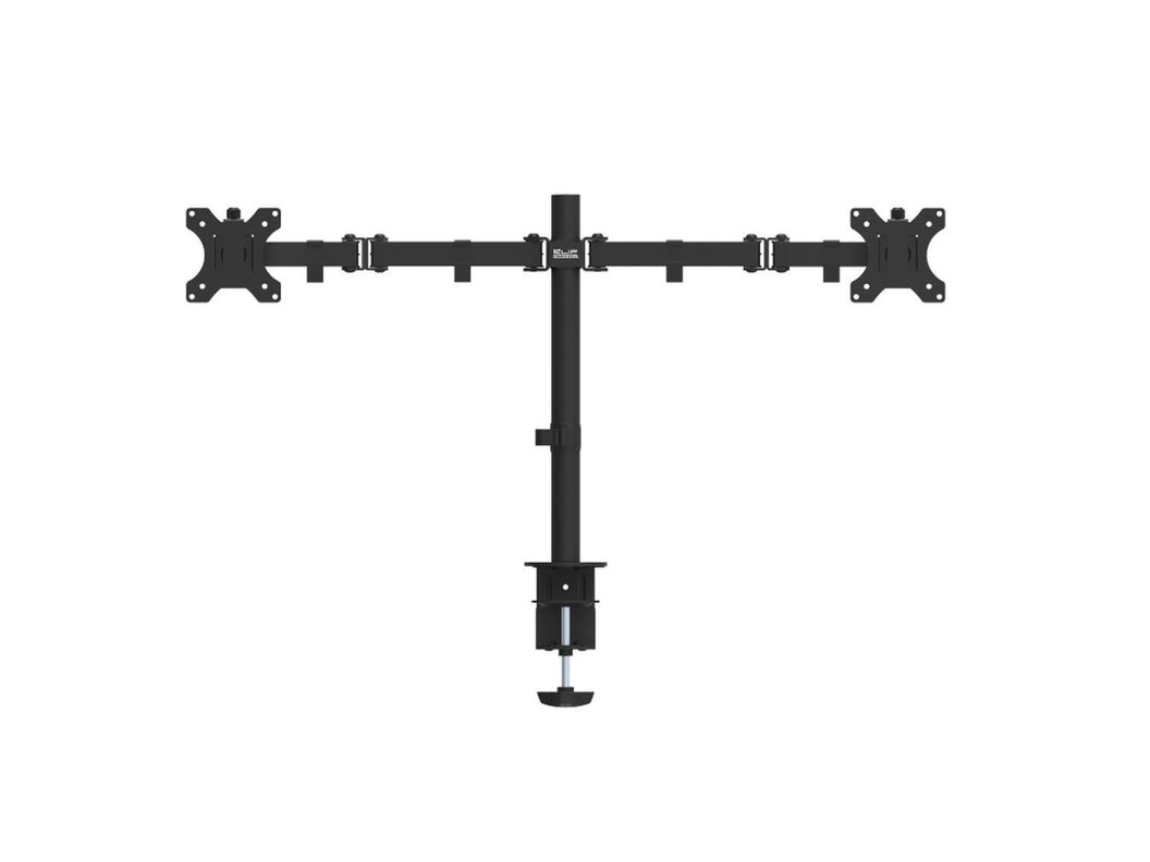 Soporte p/2 Monitores 13 a 27' c/Prensa KlipXtreme KPM-310-2