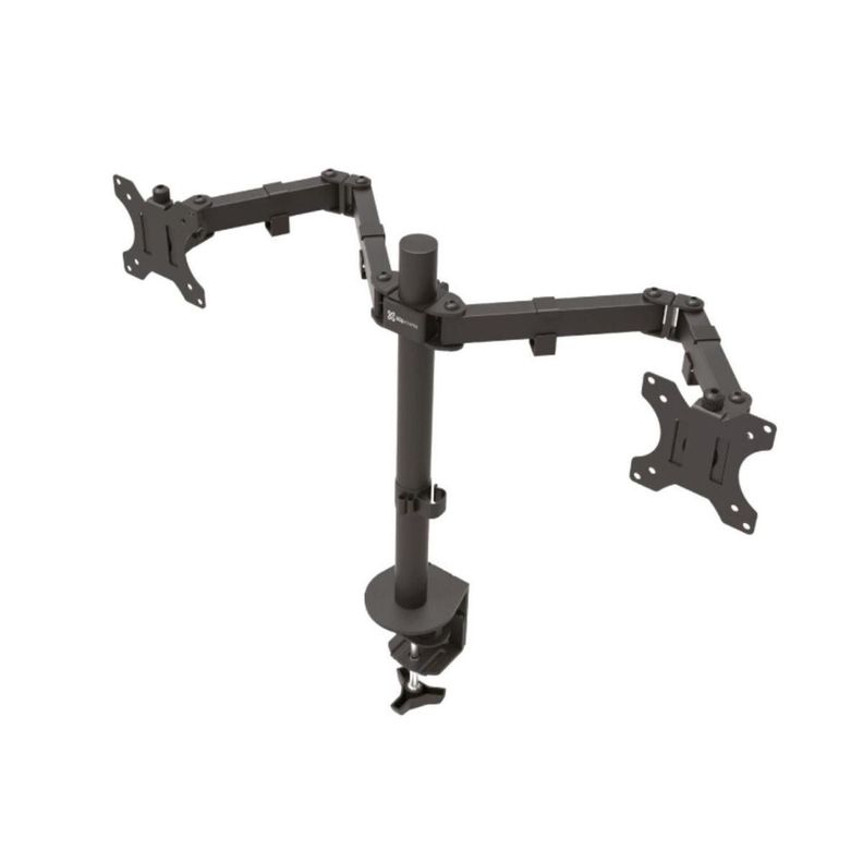 Kite de Montaje Klip Xtreme KPM-310 para 2 Monitores- 13-32 Pulgadas Negro