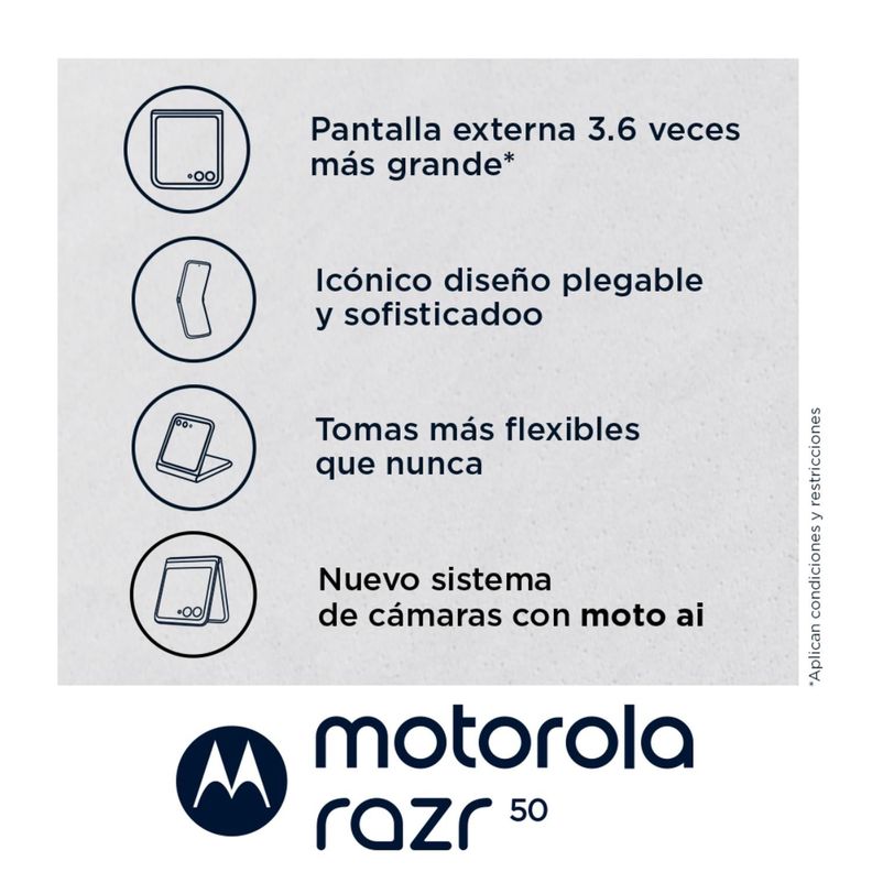 Motorola Razr 50 naranja 12+512GB-1