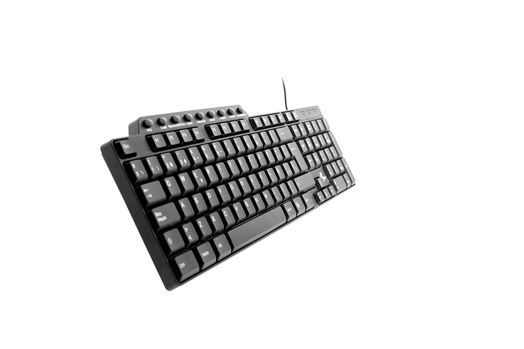Teclado USB español compacto C/pad numerico Xtech XTH-160S-1