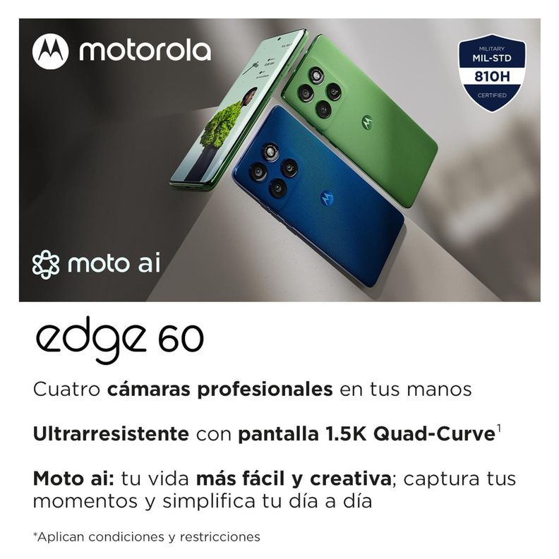 MOTO EDGE 60 VERDE 12+256-1