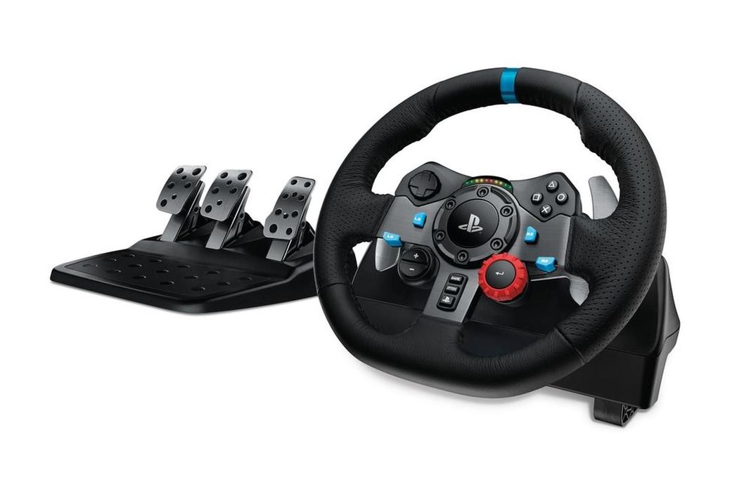 Volante de Carrera Logitech driving force G29 PS3/4+Pedales-4