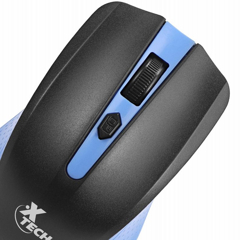 Mouse Inalámbrico 1600dpi 4Bot Xtech Galos XTM-310BL Azul-1