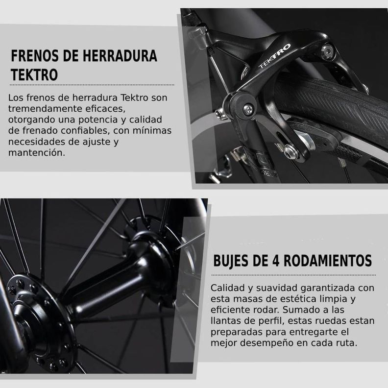 Bicicleta Ruta Sava Triumph 3.0 Carbono Grey 52-4