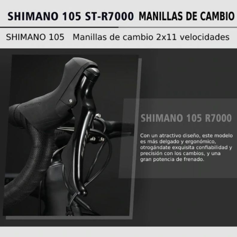 Bicicleta Ruta Sava Triumph 3.0 Carbono Grey 52-2
