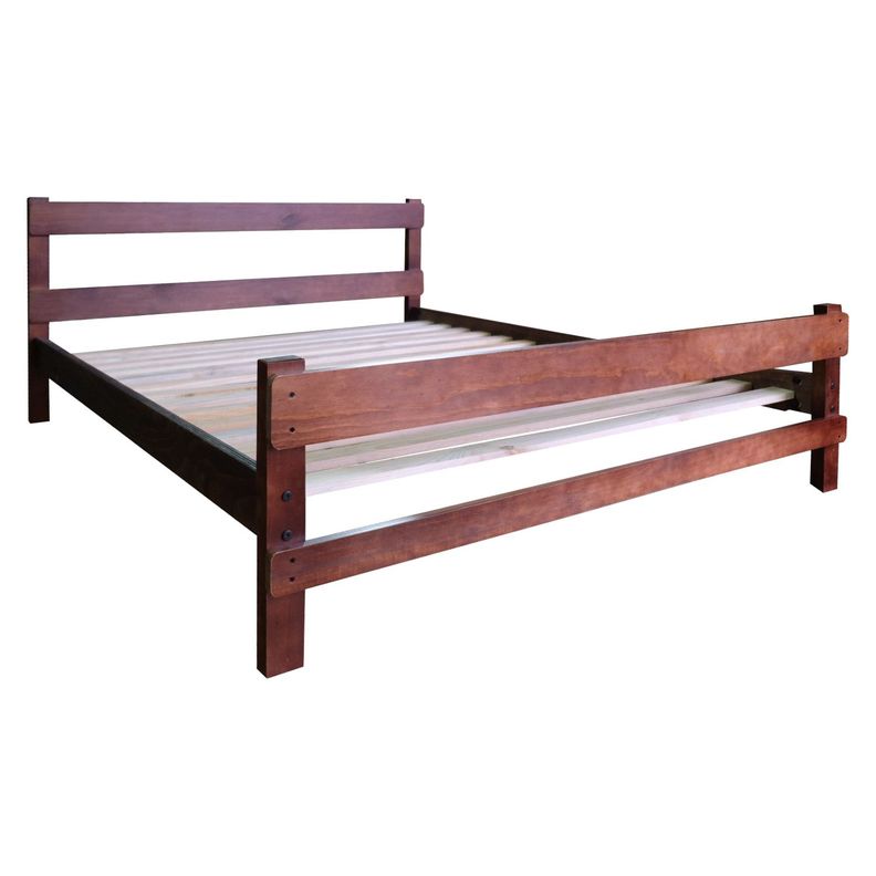 Cama Molco Chocolate 2 plazas-0