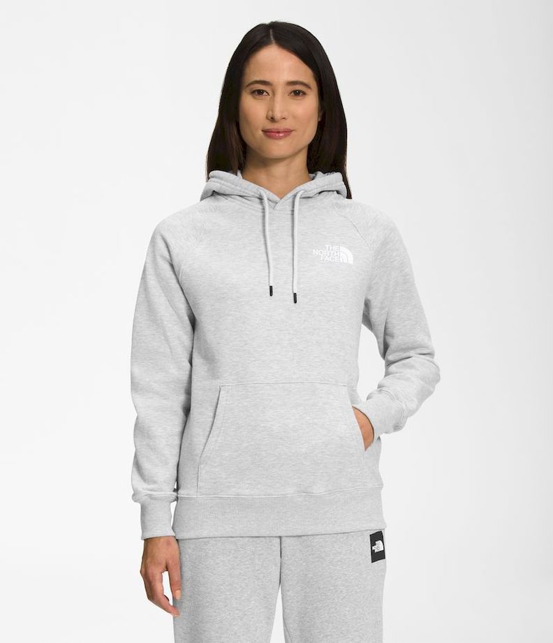 Poleron The North Face Mujer Box Nse Pullover Hoodie Gris-1