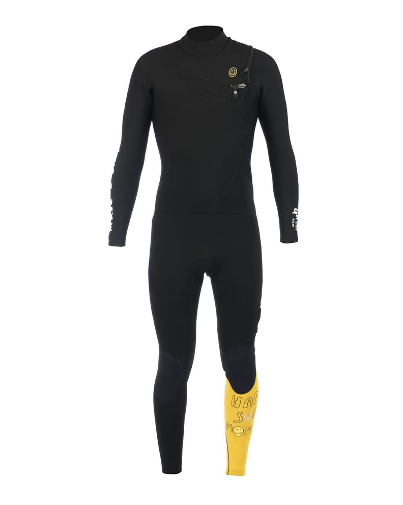 Traje de Surf Stoked Hombre G4 4/3 Negro-0