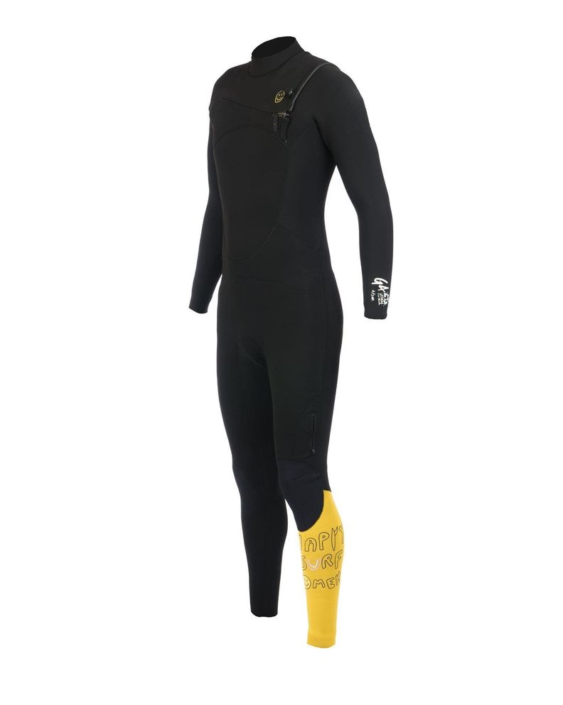 Traje de Surf Stoked Hombre G4 4/3 Negro-1